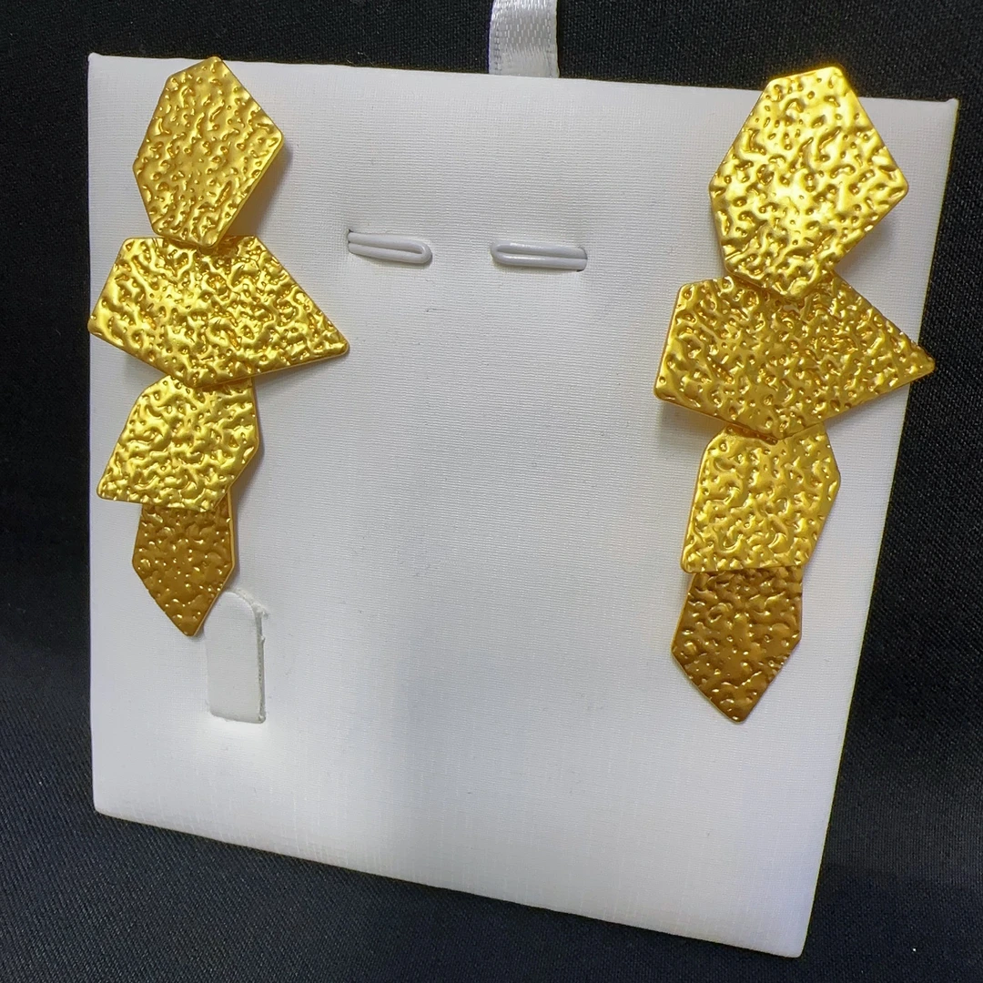 铜合金耳饰 哈尼西牧铜合金素款时尚耳钉#0005136