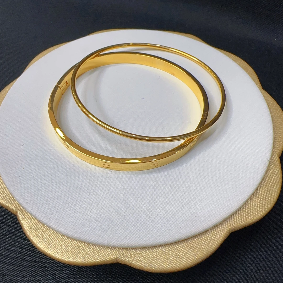 铜合金手镯 哈尼西牧铜合金素款时尚kadihan手镯#0004948