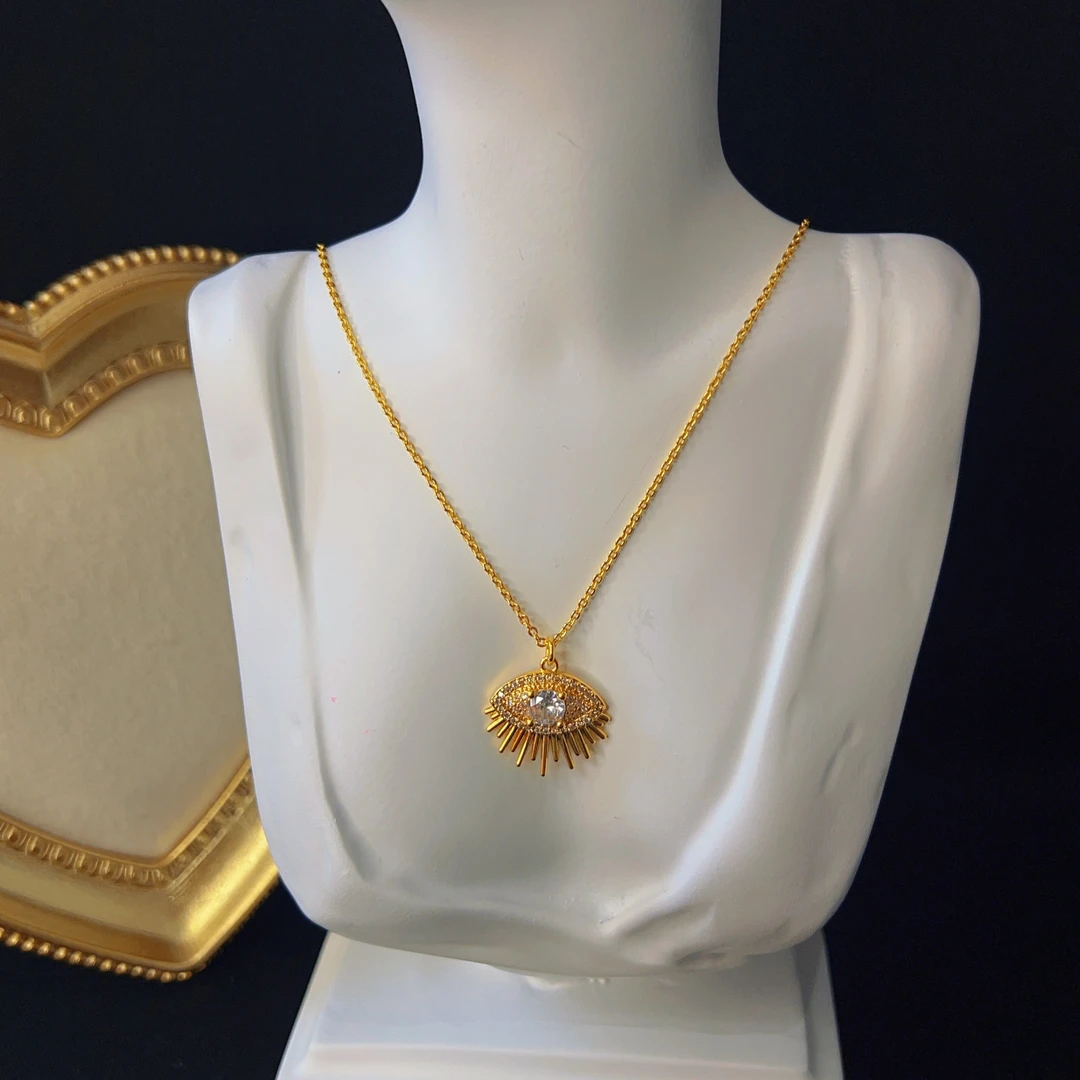 铜合金项链 哈尼西牧铜合金时尚项链#0007096