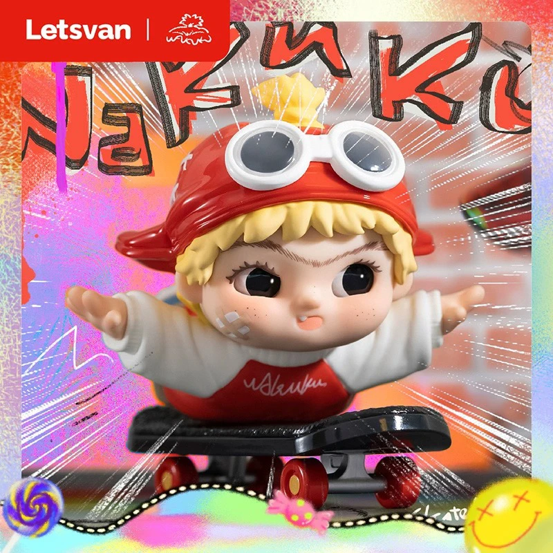 【拆盒】WAKUKU盲盒哇库库童年重映会盲盒手办摆件男孩新款letsvan
