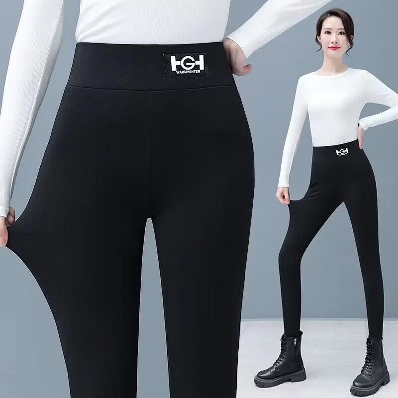 羊羔绒打底裤女外穿新爆款冬季加绒加厚保暖裤棉裤紧身裤