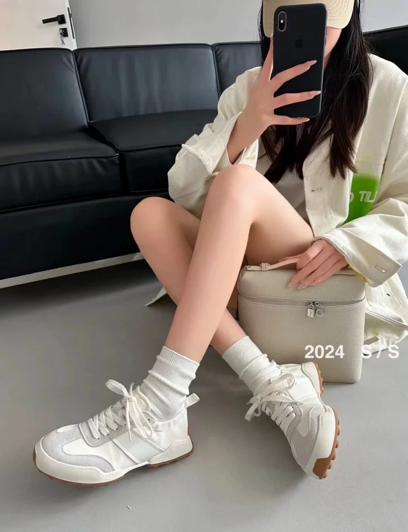 网红小蛮腰复古透气休闲百搭运动鞋A1902时尚