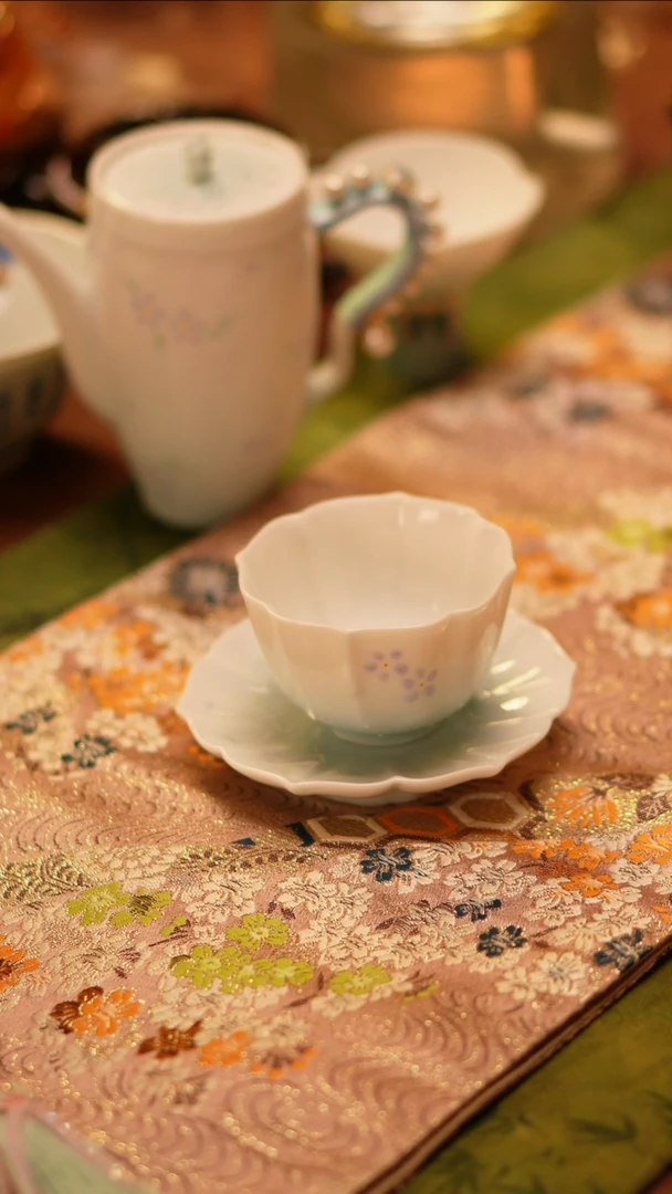 【闪购商品】杯白瓷杯垫+白瓷杯