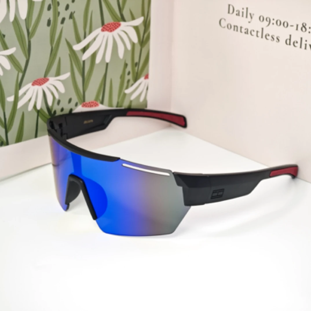 新款时尚男女同款骑行镜挡风遮阳护目防紫外线炫彩运动眼镜风镜