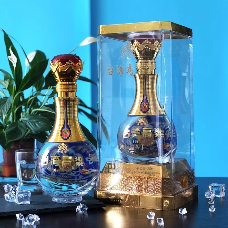 金厦缘台湾高粱酒42度浓香型纯粮送礼白酒官方正品42度500ml*4瓶