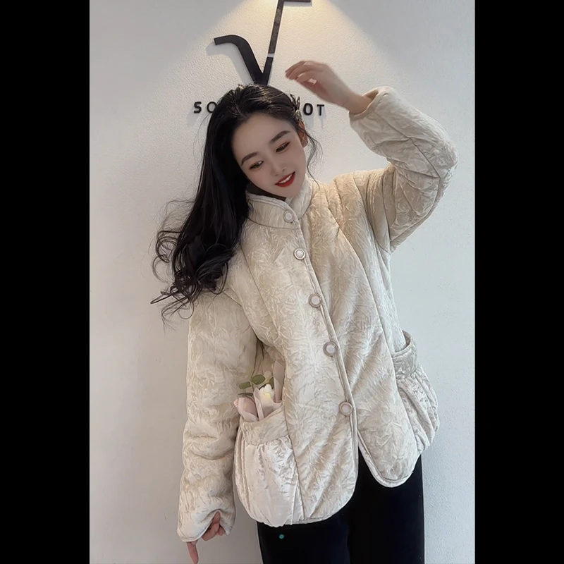 冬季新款睡衣细闪高端丝绒冬季睡衣三层加厚加绒可外穿套装家居服