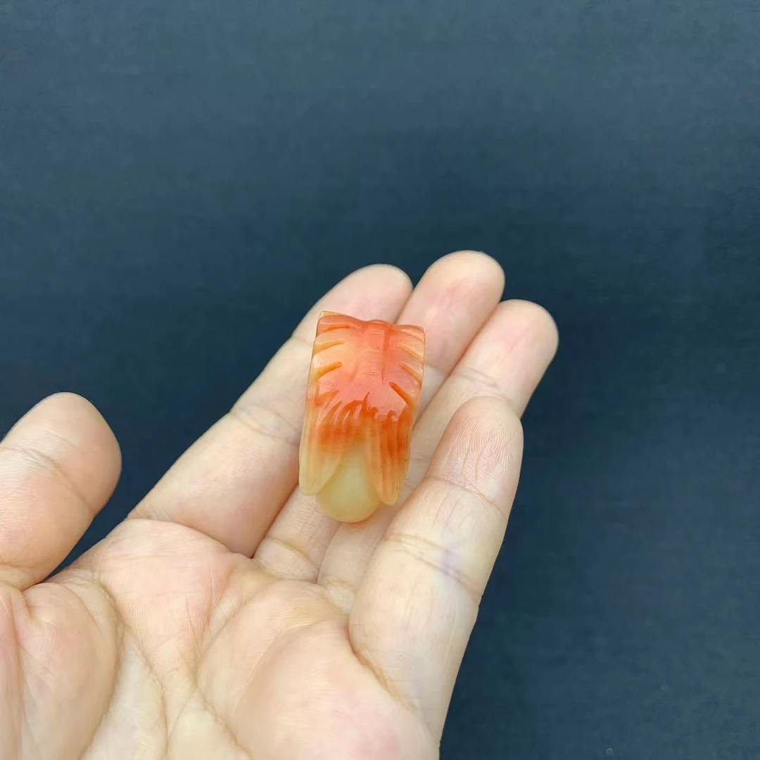 非金属皮质戒指 时尚精美手工雕刻鱼化龙戒指扳指滑环民族风气质