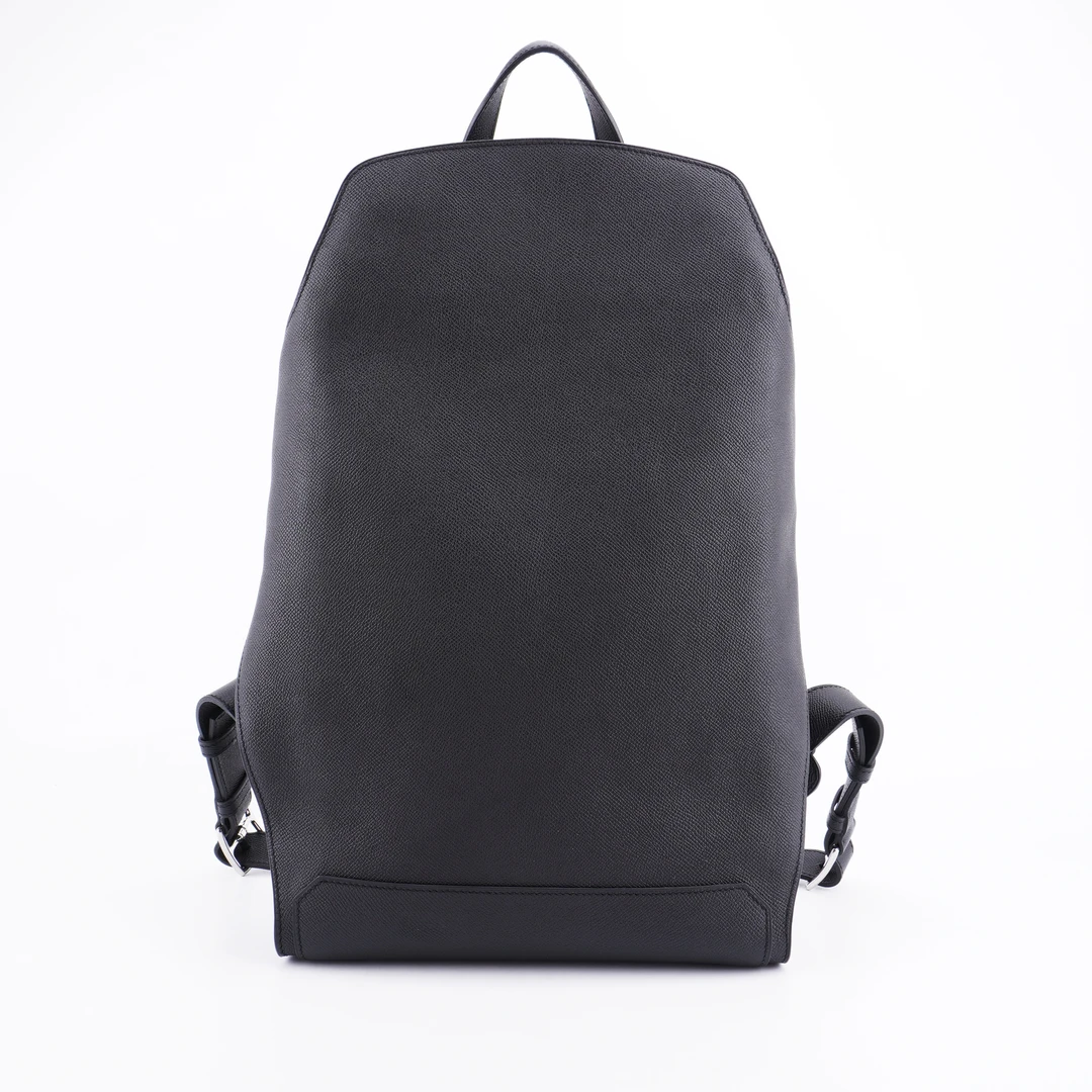 99新  99新爱马仕Hermes citybac黑色全皮双肩包27/44/10 F232