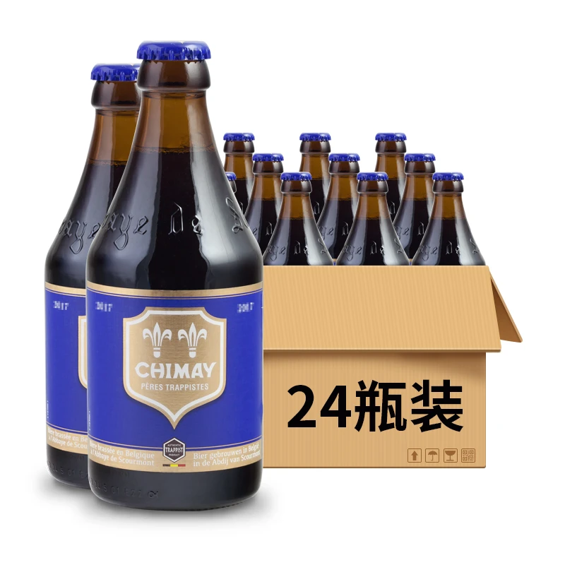 智美蓝帽330ml 24瓶 比利时进口