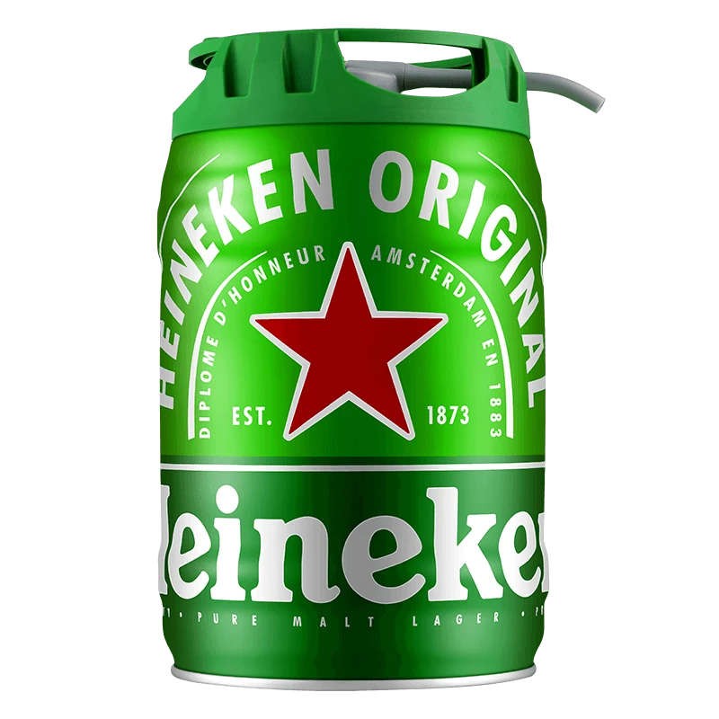 喜力啤酒11.4°P（国产）桶装5L 1桶
