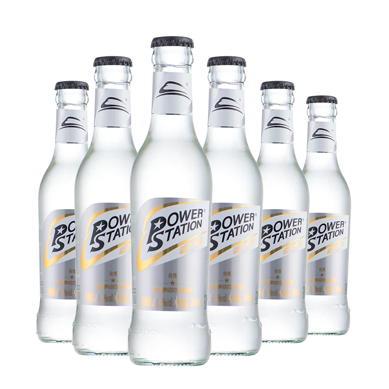 动力火车（纯情）混合菠萝味苏打酒3.5°瓶装248ml 6瓶