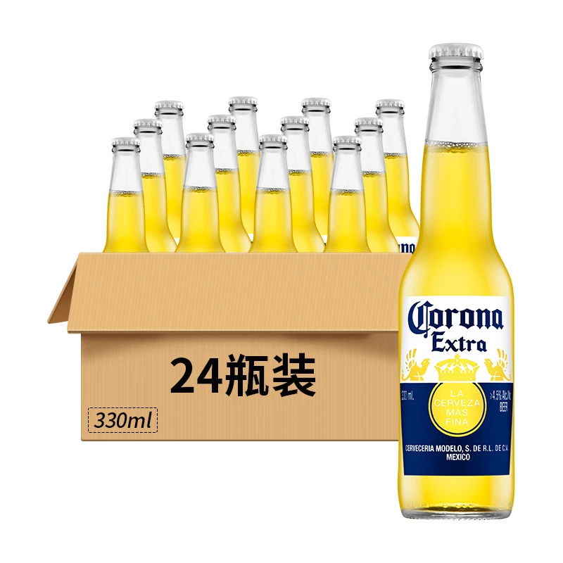 科罗娜特级啤酒11.3°P墨西哥风味精酿啤酒330ml24瓶
