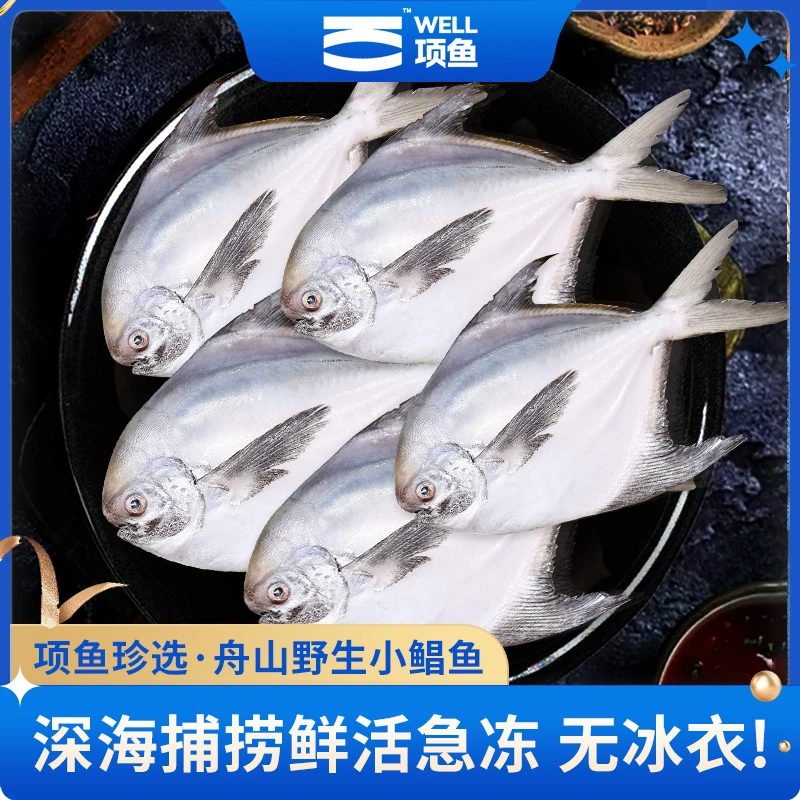 项鱼Z舟山海捕新鲜鲳鱼速冻小鲳鱼400g*7