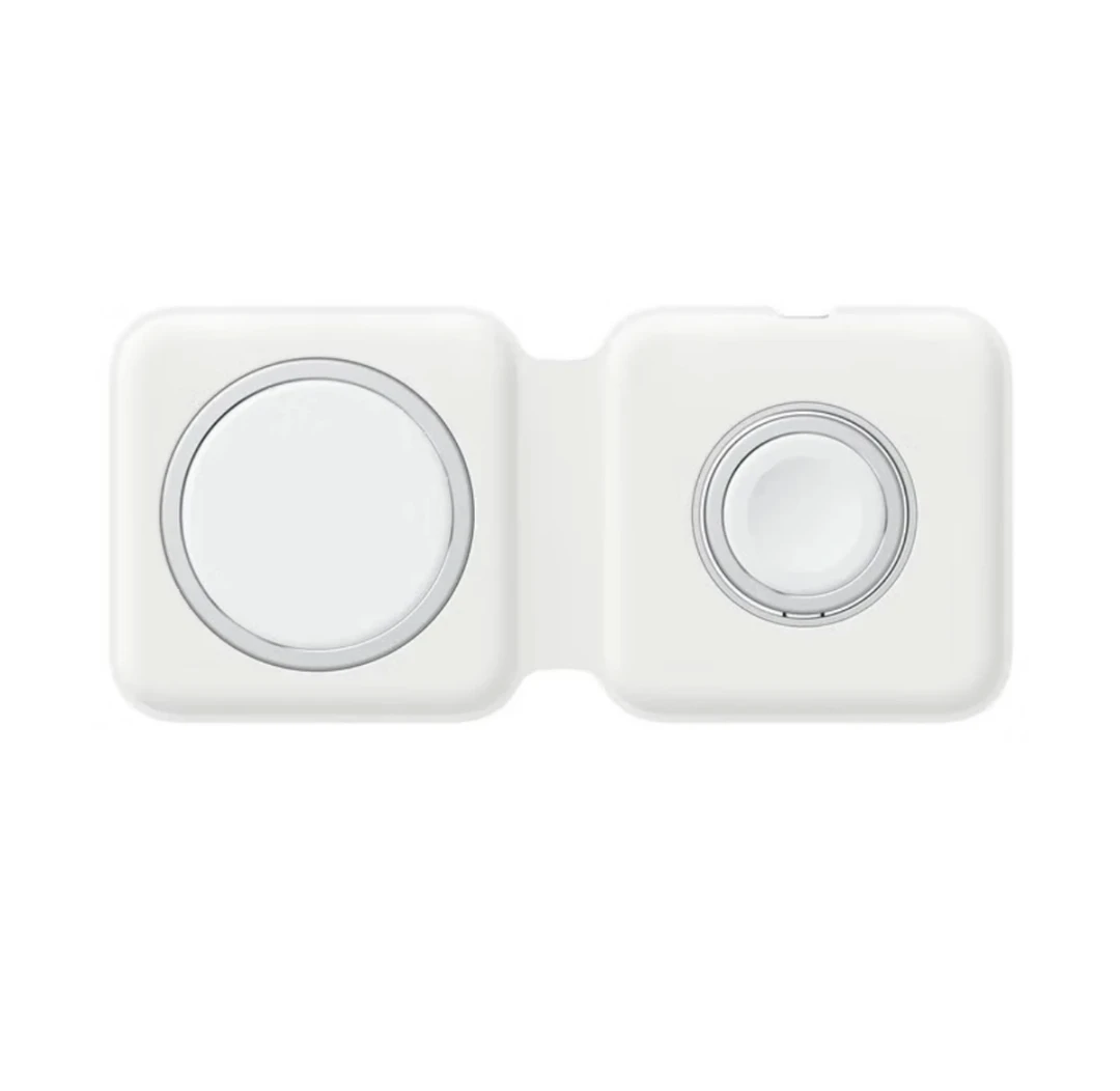 99新 Apple/苹果 双项Magsafe磁吸充电器适用于iphone iwatch耳机
