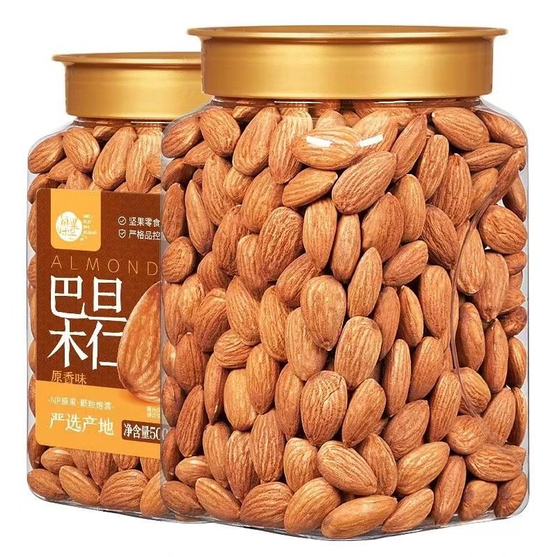 薄壳纸皮核桃巴旦木坚果干果炒货袋装大颗粒杏仁休闲零食大礼包