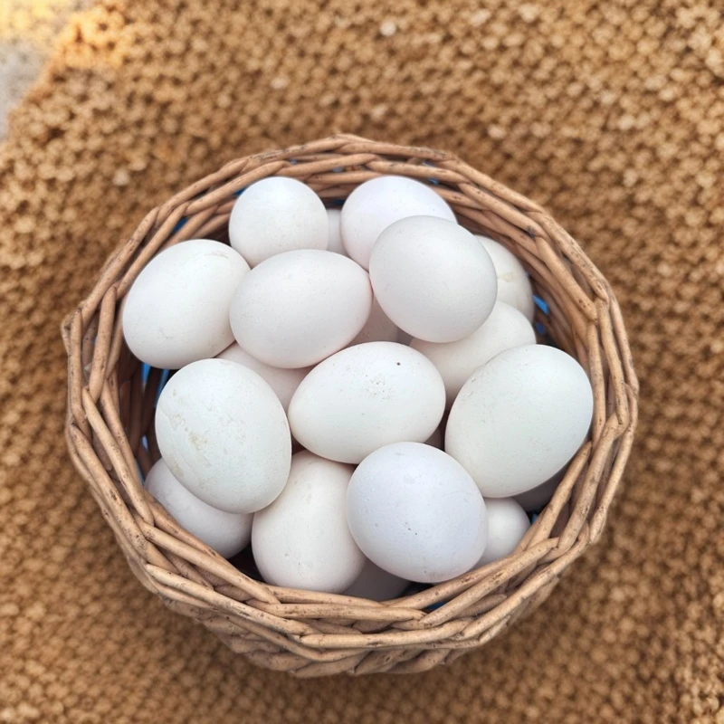 白壳乌鸡蛋40枚农家纯粮散养 现捡现发