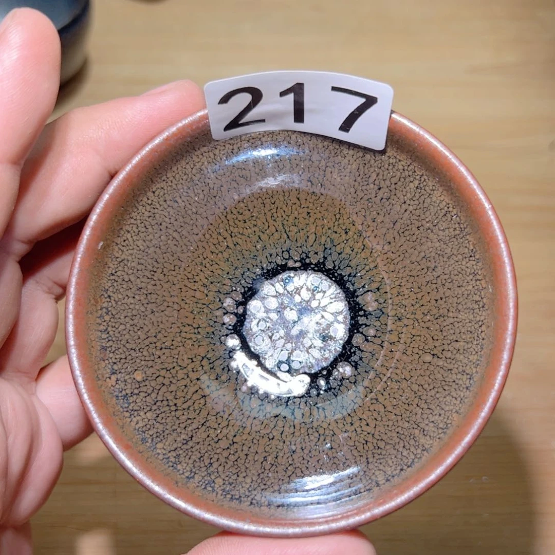 茶盏龙窑柴烧建盏主人杯