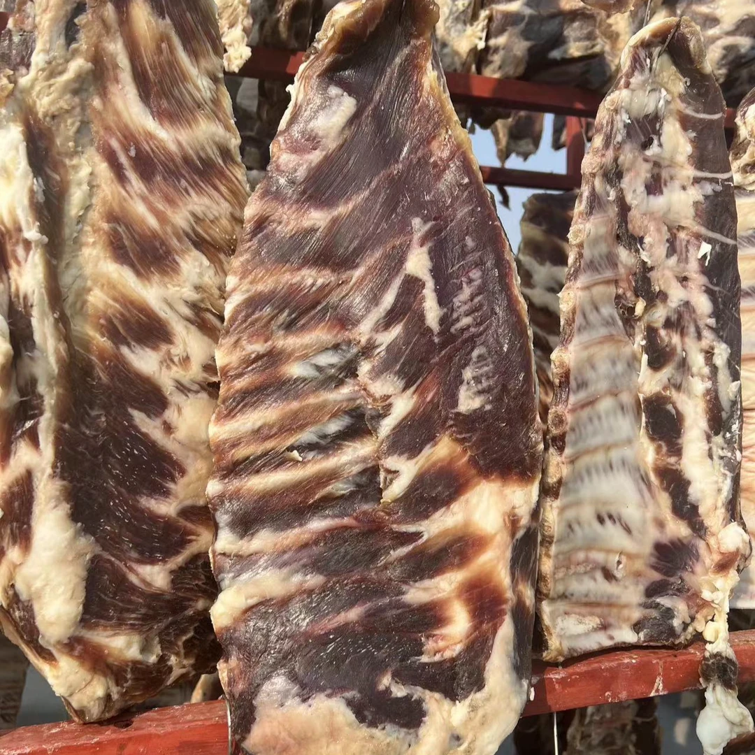 季桥腊排骨古法制作自制风干整排腌制非烟熏口感