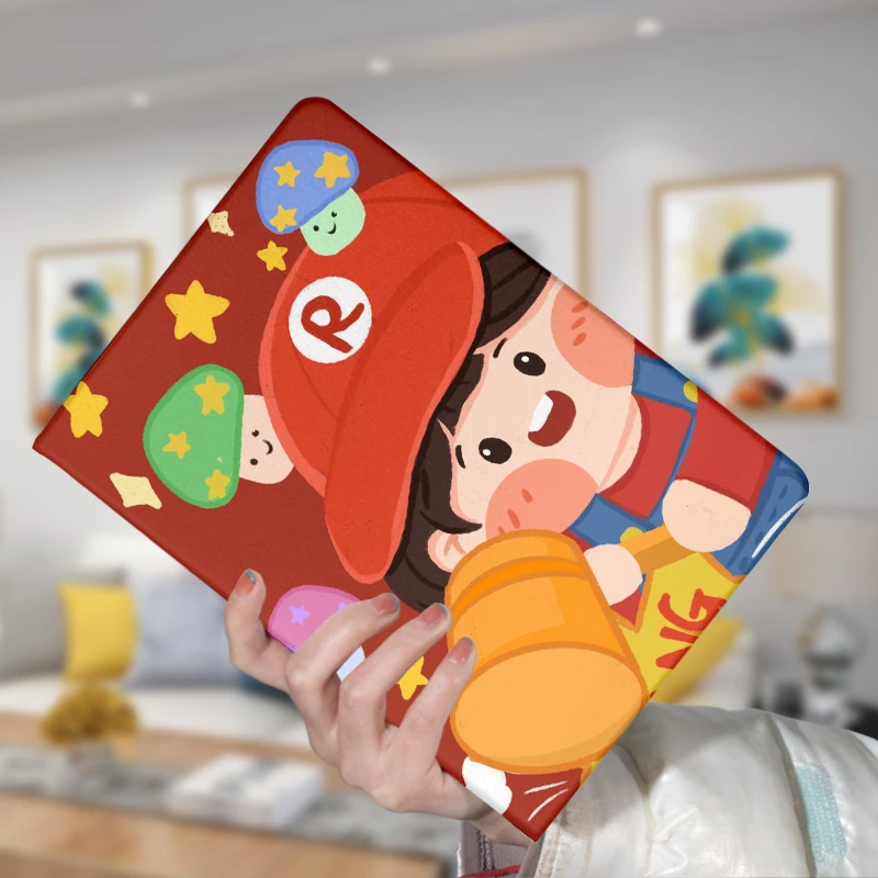 适用于优学派u36+防摔u26保护壳u16卡通umix9+平板软壳s9全包e11.