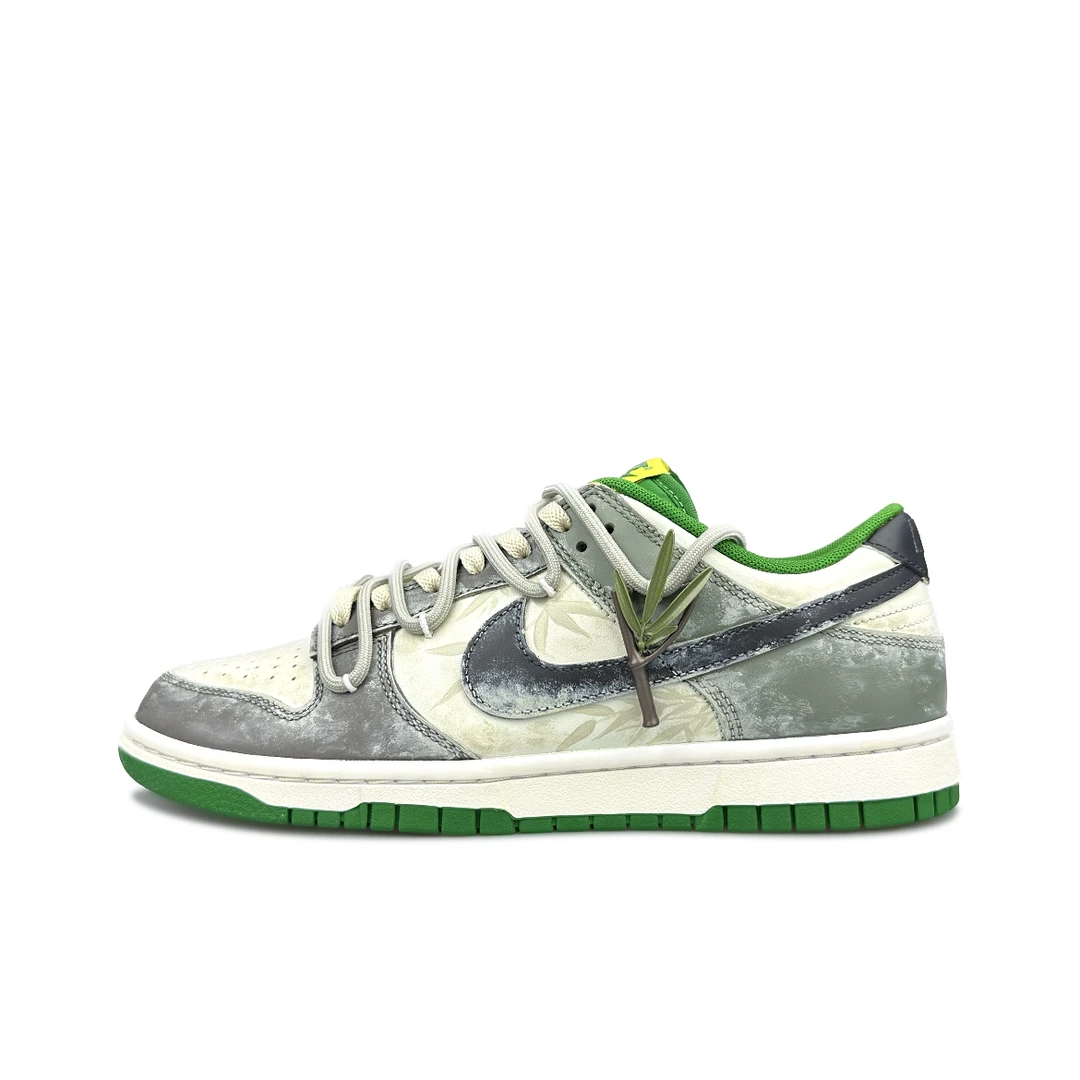 【定制球鞋】Nike Dunk Low 咏竹 国潮 中国风 解构小众 复古低帮
