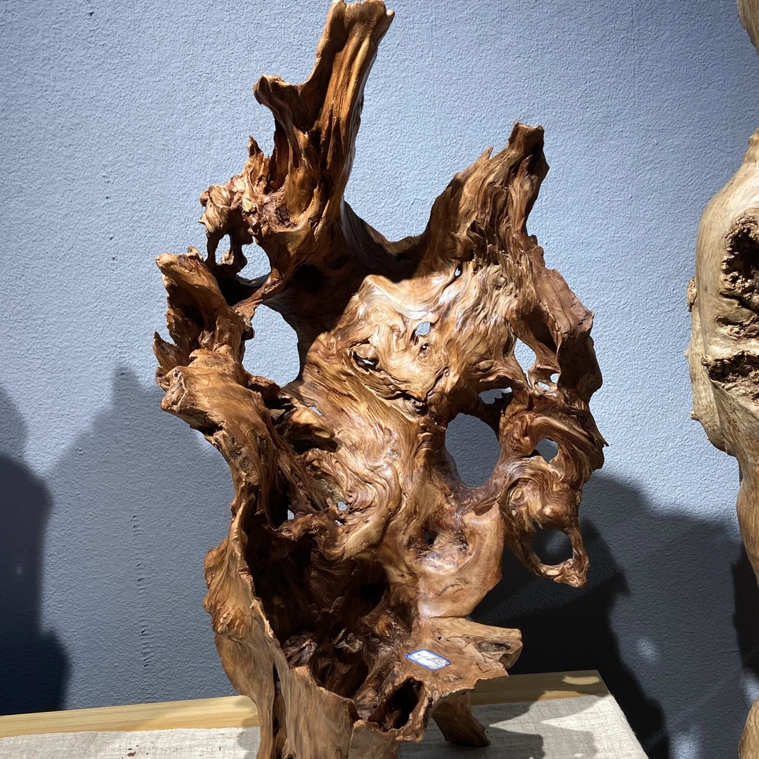 定向改价链接自然根艺摆件