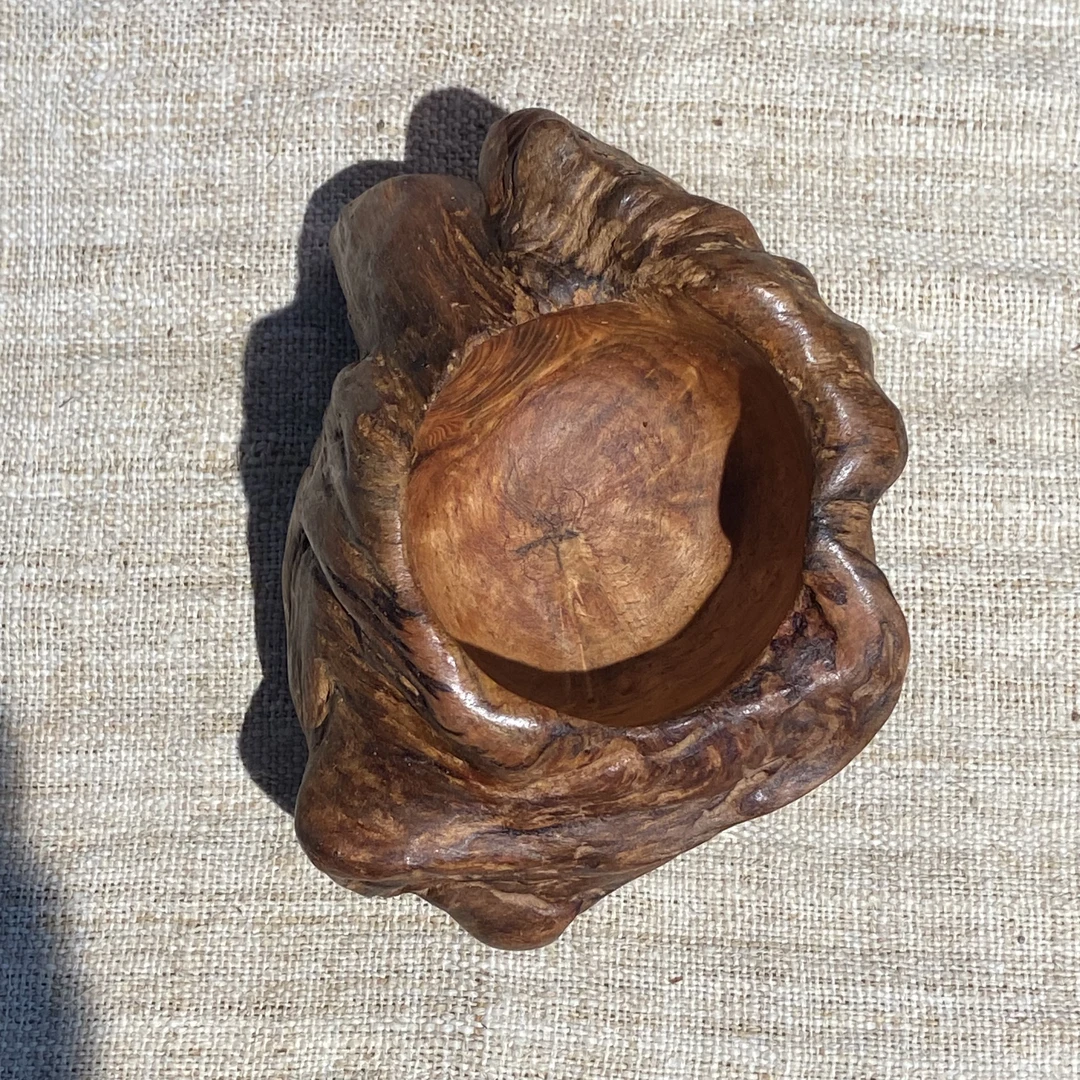 松明子小花盆烟灰缸