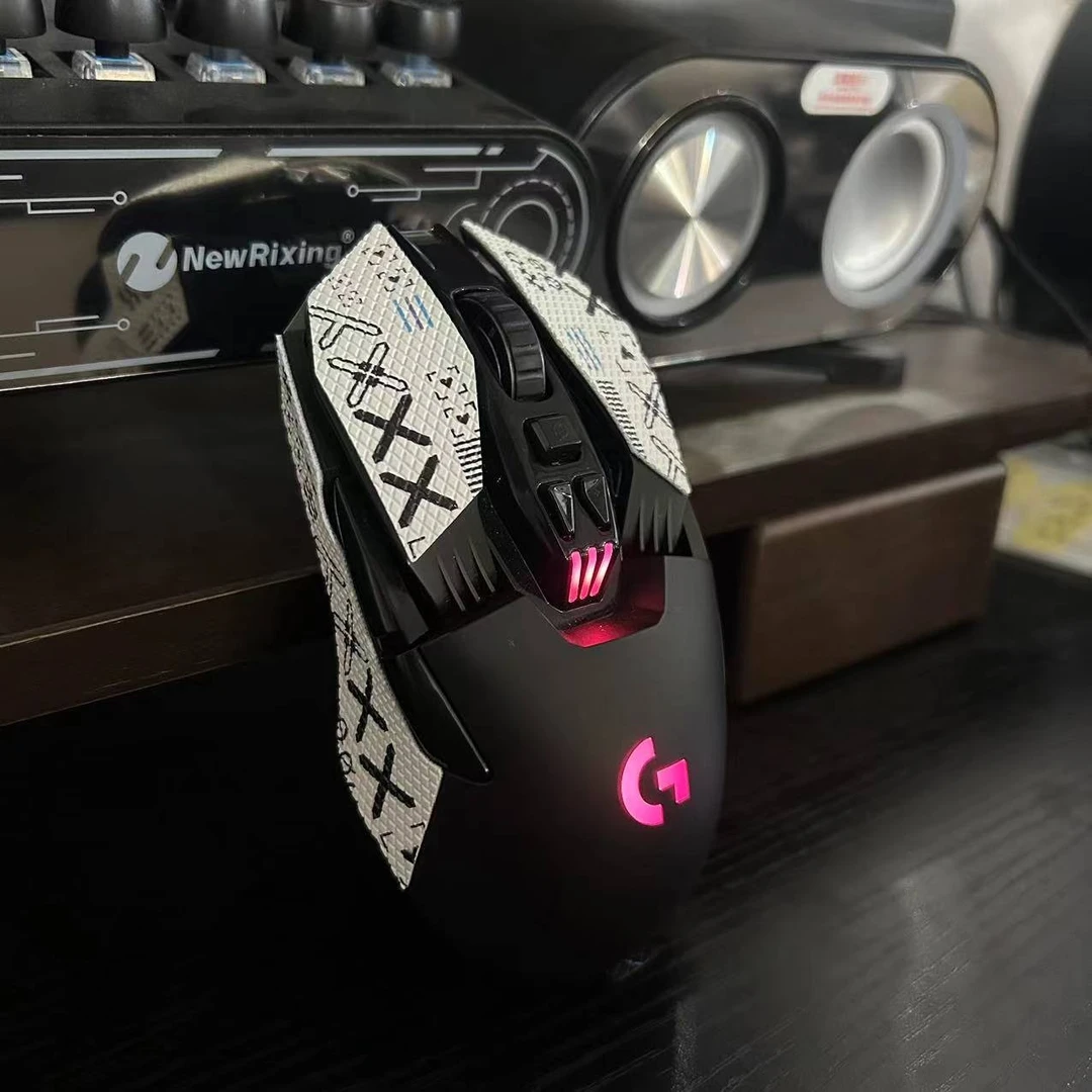 鼠标防滑贴适用罗技G903/903HERO吸汗不留胶蜥蜴皮