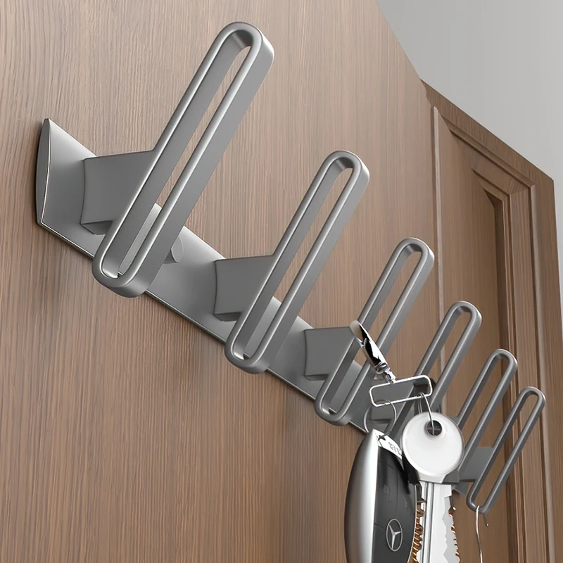加厚挂钩免打孔挂衣钩壁挂式墙上门后挂衣架入户进门玄关衣柜粘钩