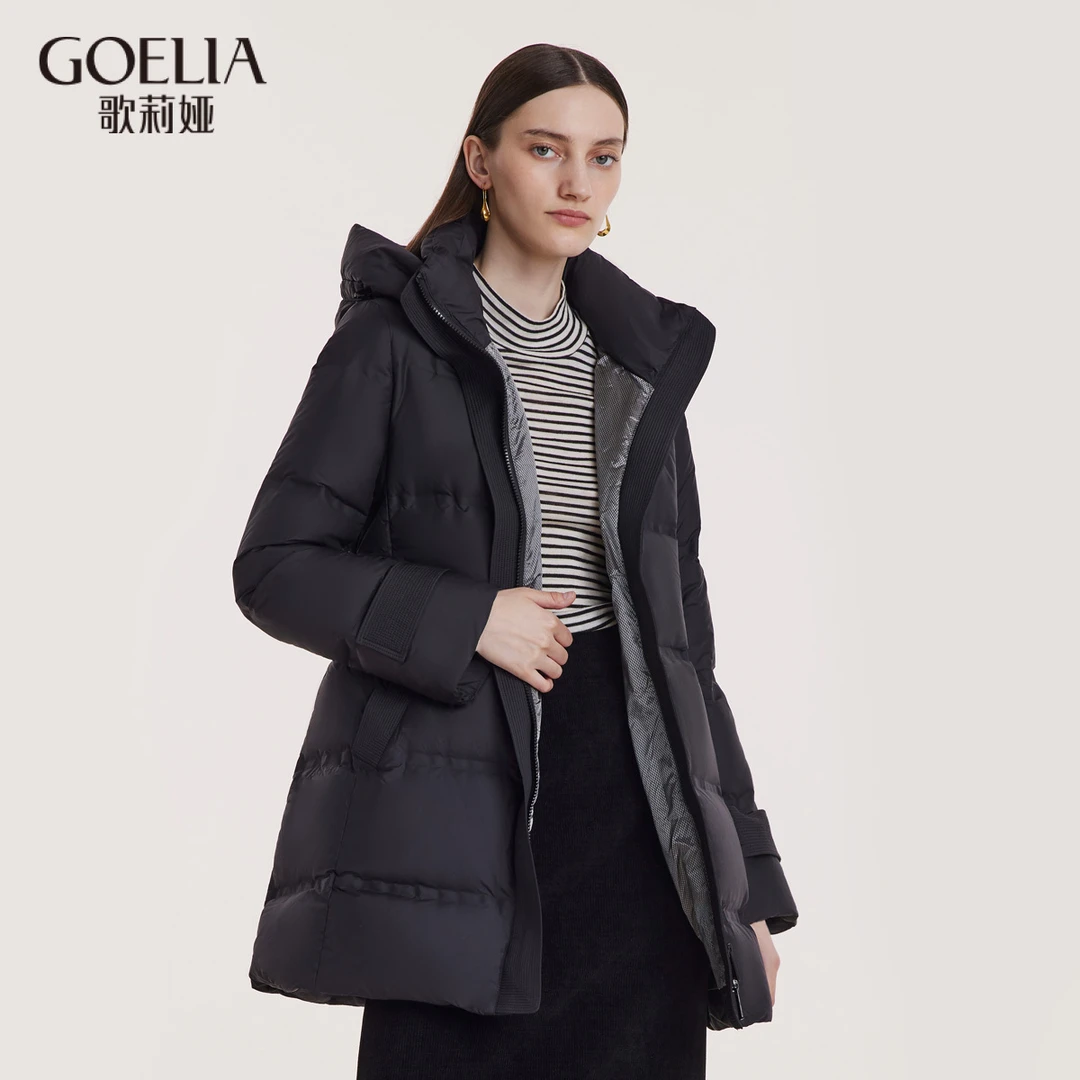 【现货 断码不加】歌莉娅 冬季新品 羽绒服鹅绒服  1ADC8C02A