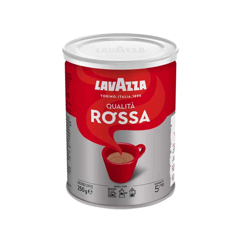 拉瓦萨LAVAZZA 罗萨咖啡粉罐装250g 意式浓醇拼配【效期至26-9-30】