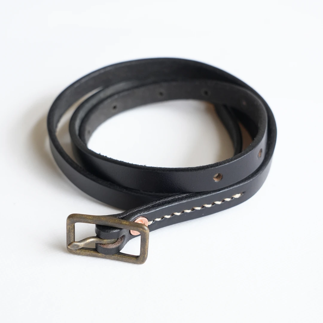 几见 原创设计软真皮皮带女牛仔裤腰带头层树糕皮复古百搭QT3017