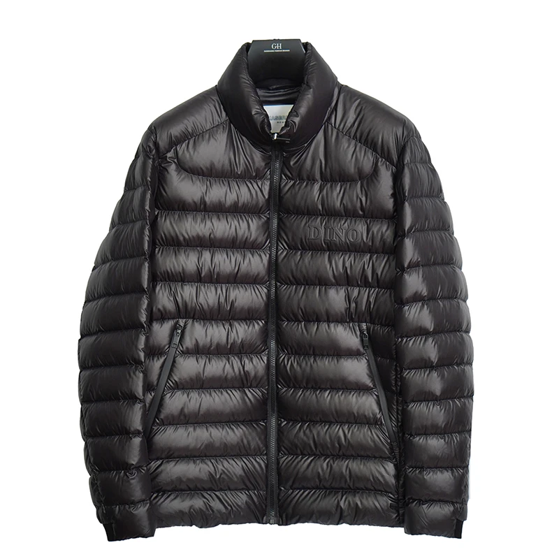 Maser Dino玛撒蒂诺 短款羽绒服男2024冬季新款立领加厚保暖外套