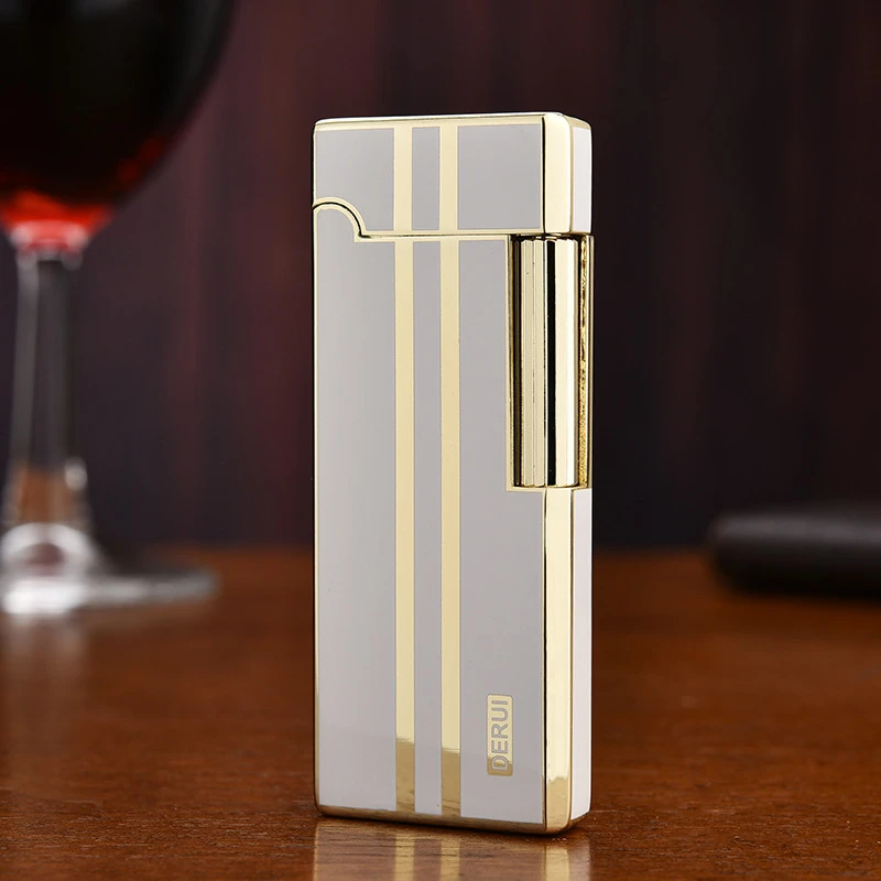 Derui高端打火机防风男士情侣礼物送男友礼物便携迷你创意打火机