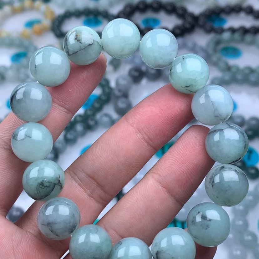 【闪购商品】翡翠手链未镶嵌卡13