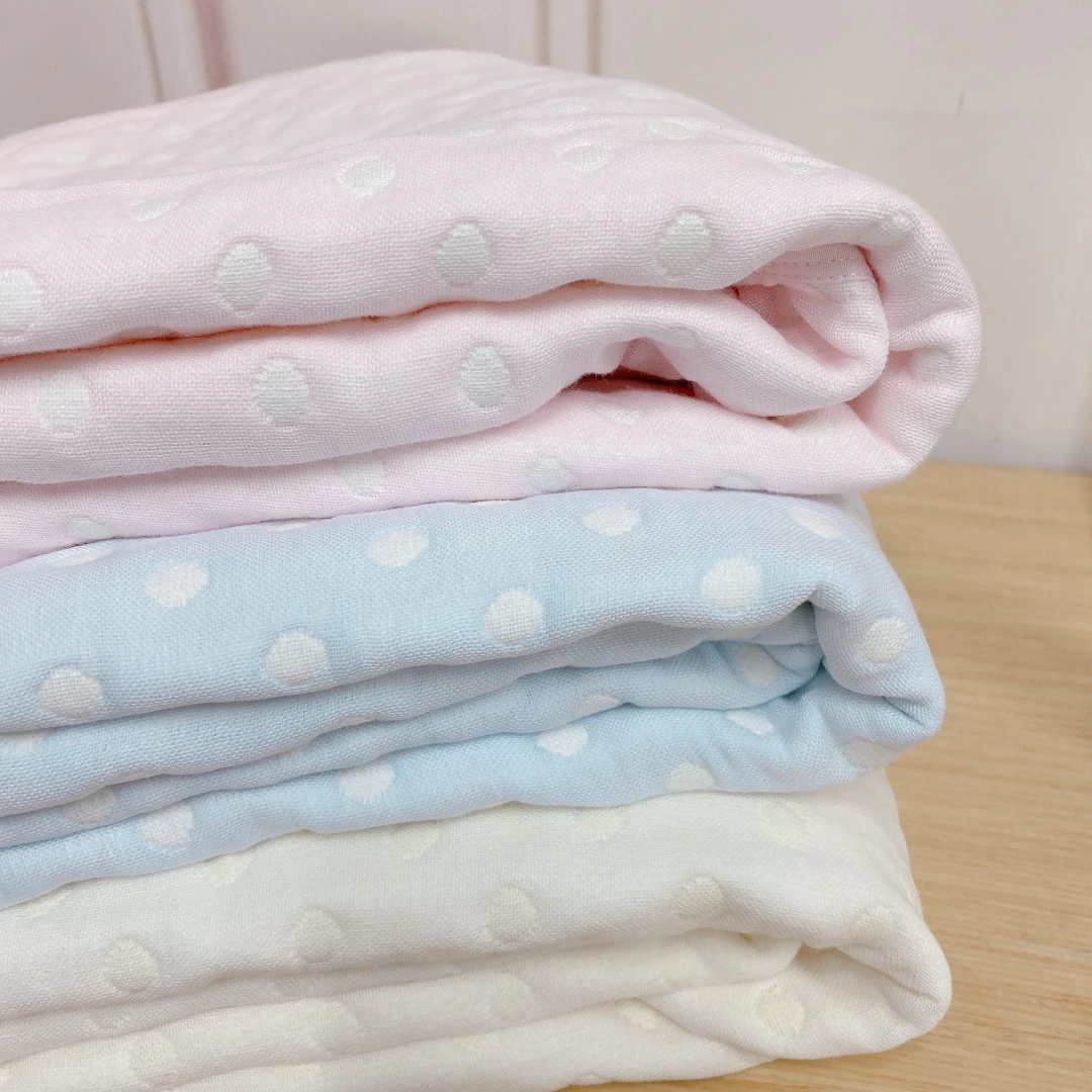 2929027多层高密棉纱布贴身被/盖毯/洗澡浴巾120*100CM