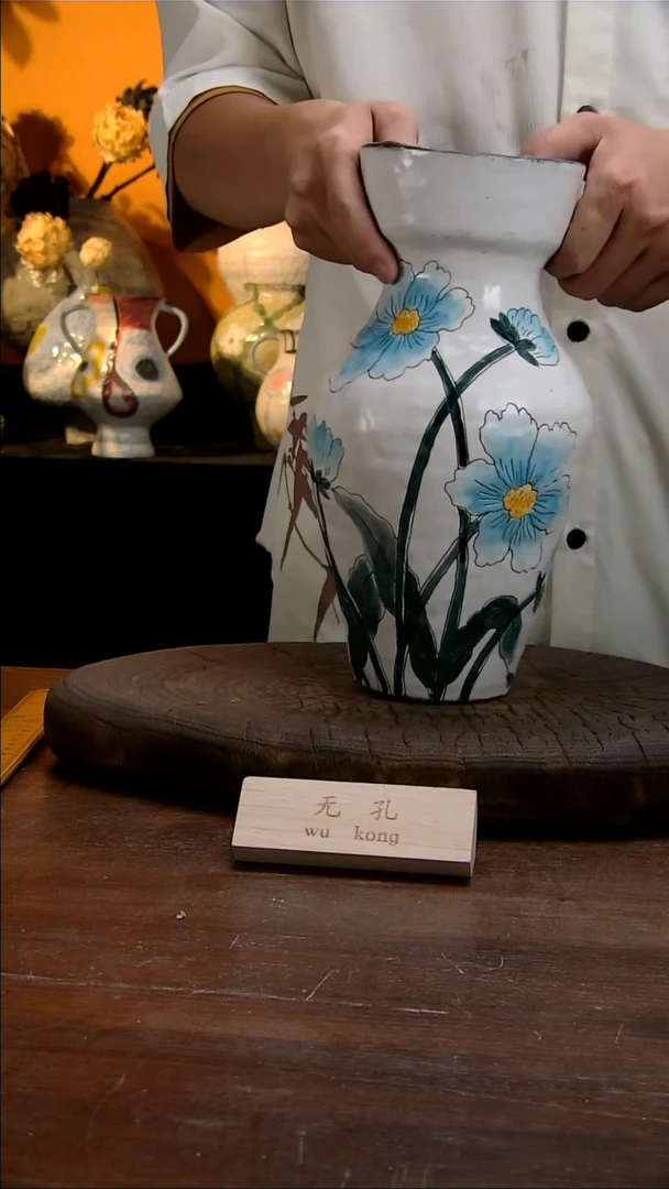 【闪购商品】79景德镇花瓶花器（高口）