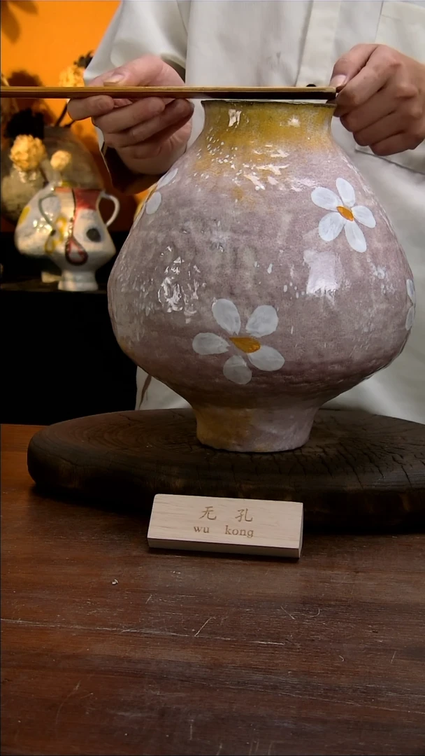 【闪购商品】86景德镇花瓶花器（高口）