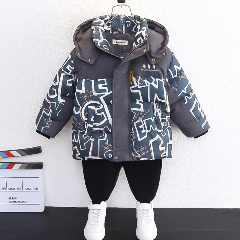 【小扬哥推荐】儿童装男童棉服冬季2024新款小男孩加厚棉袄宝宝冬