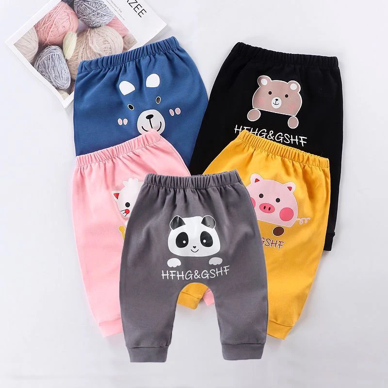 春秋款宝宝大屁屁裤pp裤婴儿宽松休闲女童男童童裤