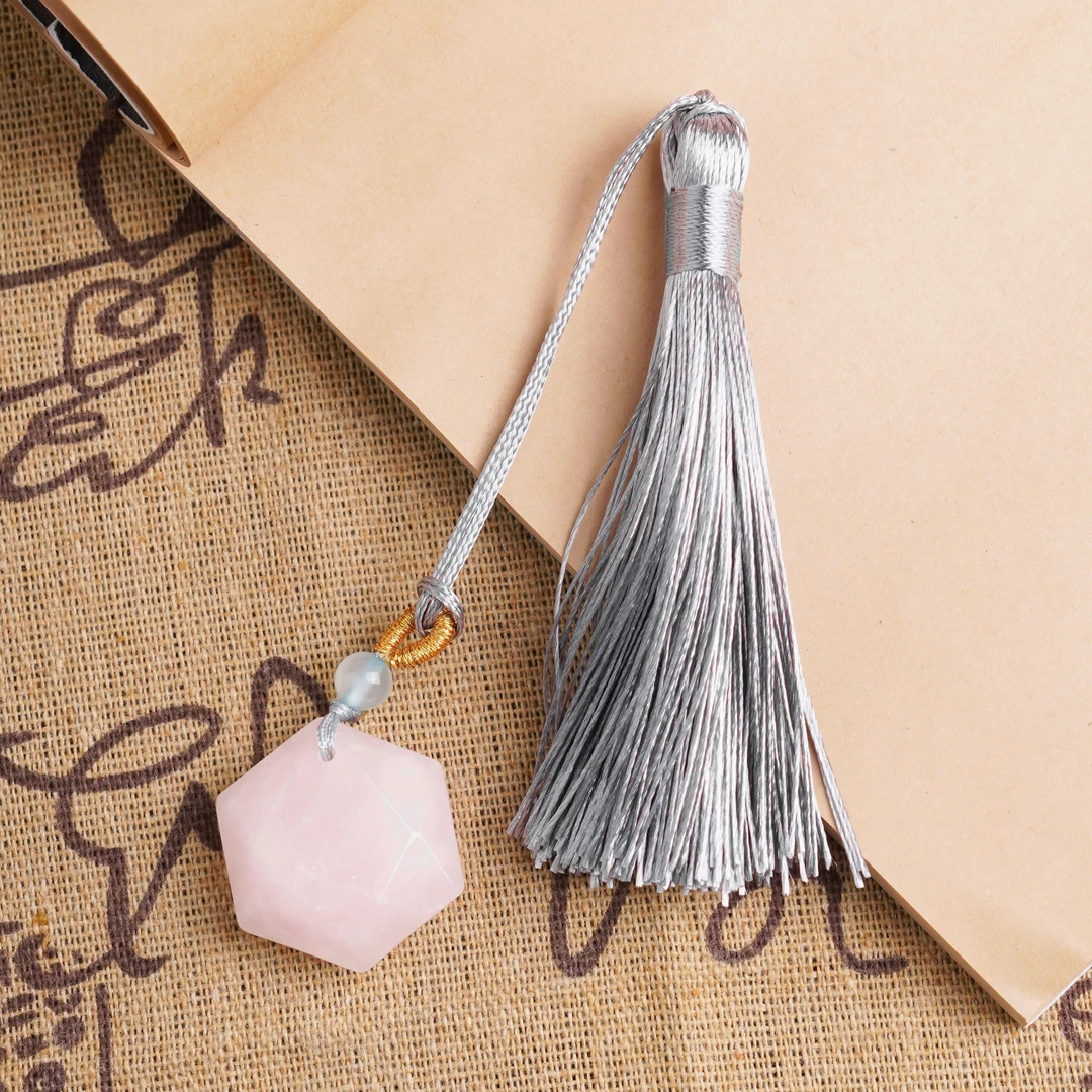 粉晶六芒星包挂(多样性发一）