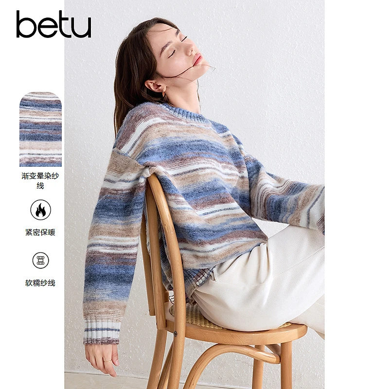 百图2025年春季新款毛衣2409T24