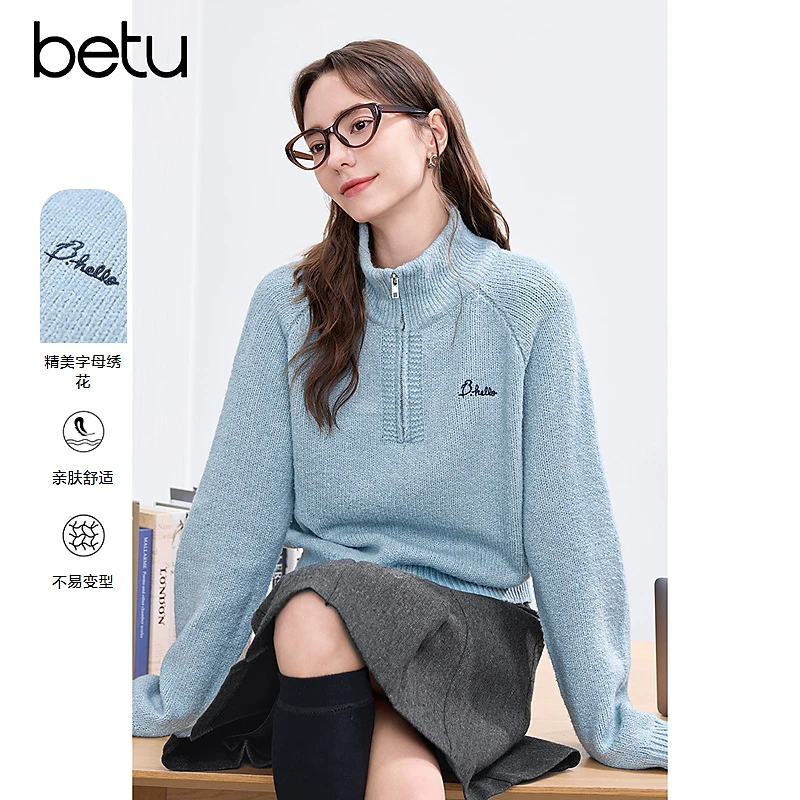 百图2025年春季新款毛衣2411T39