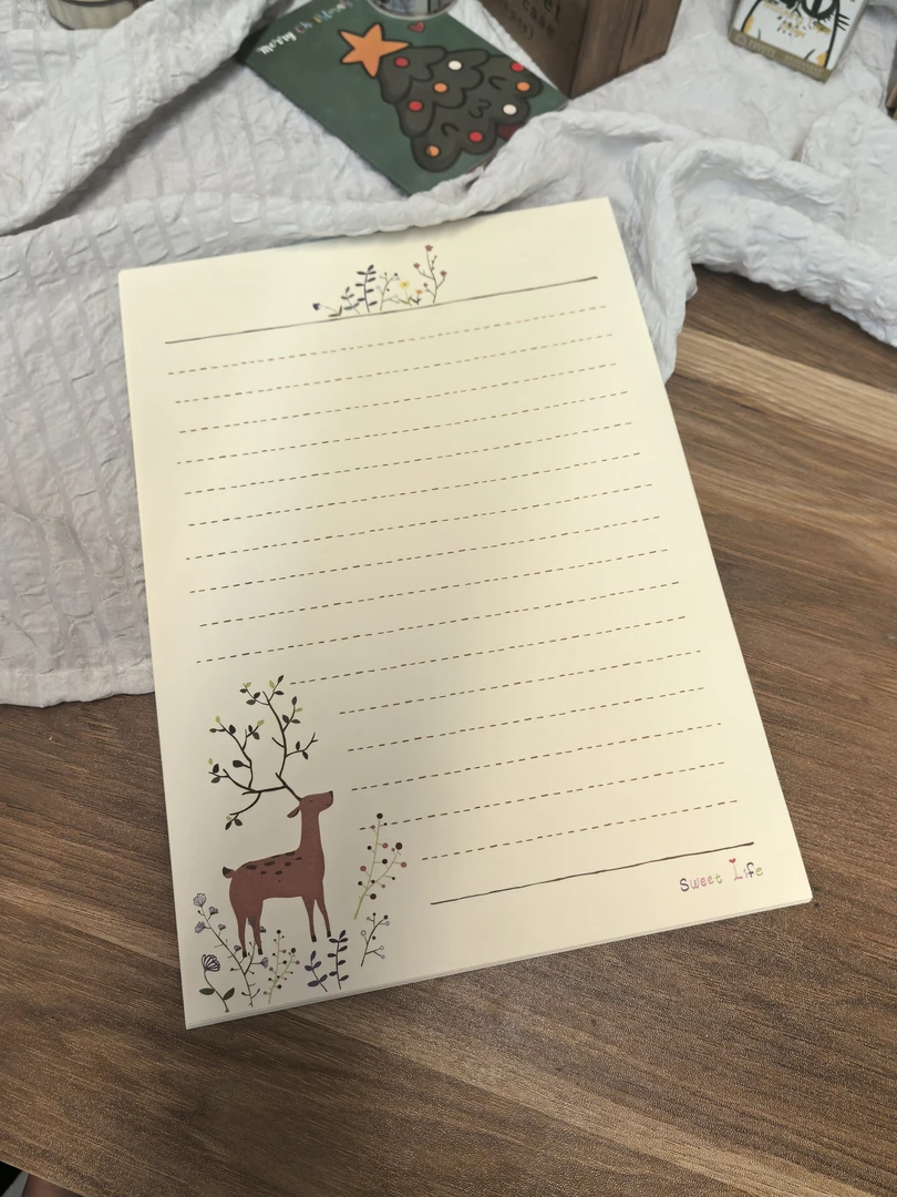 小鹿信纸 书写表白情书