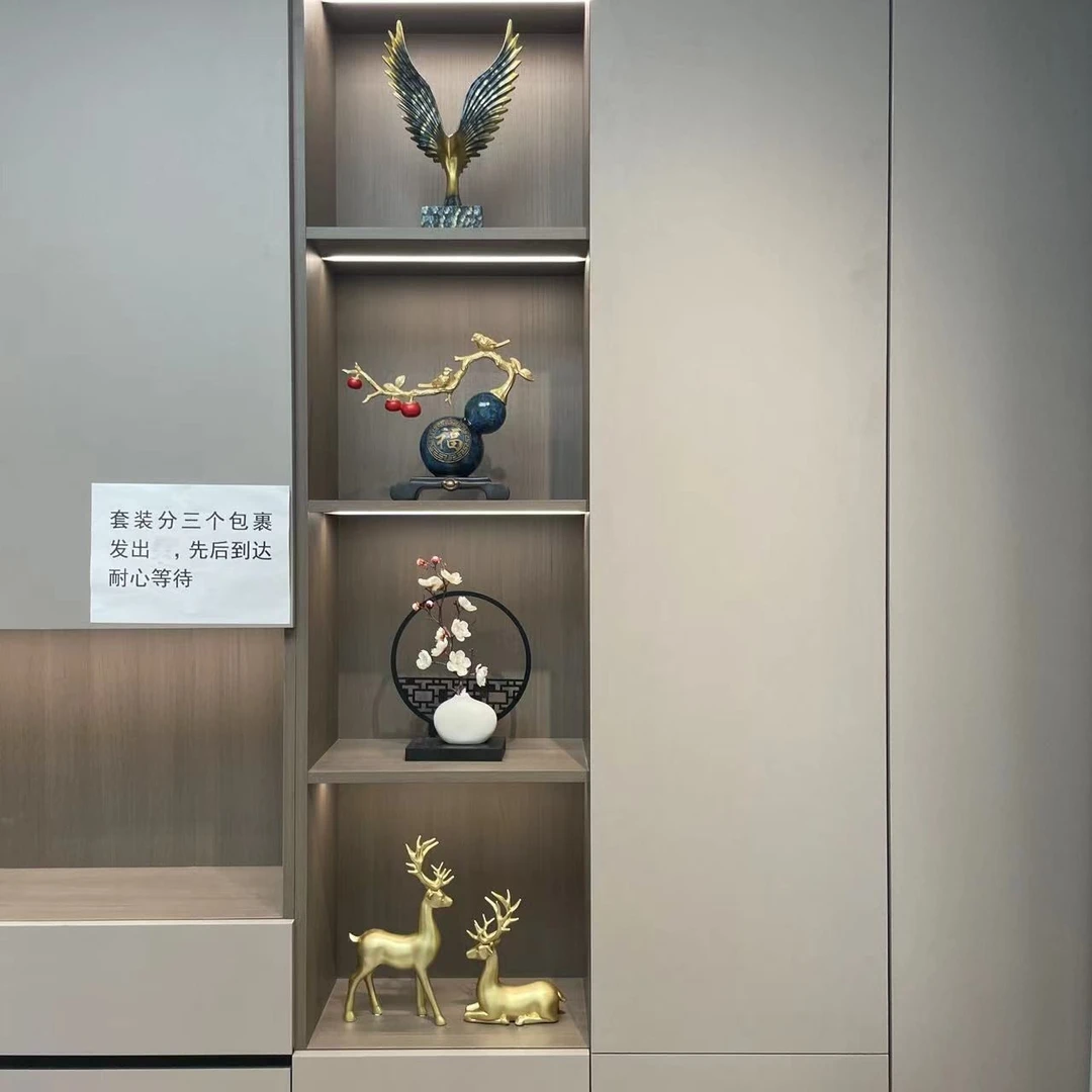 [jx]客厅酒柜装饰品设家居装玄关电视柜乔迁新居摆件装饰品