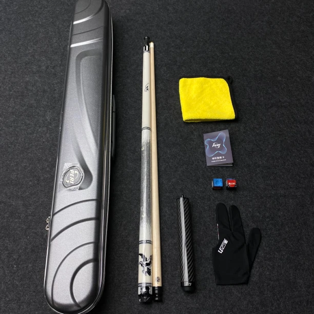 皮尔力靖远系列《白鹰》中式八球大头杆12.5杆头