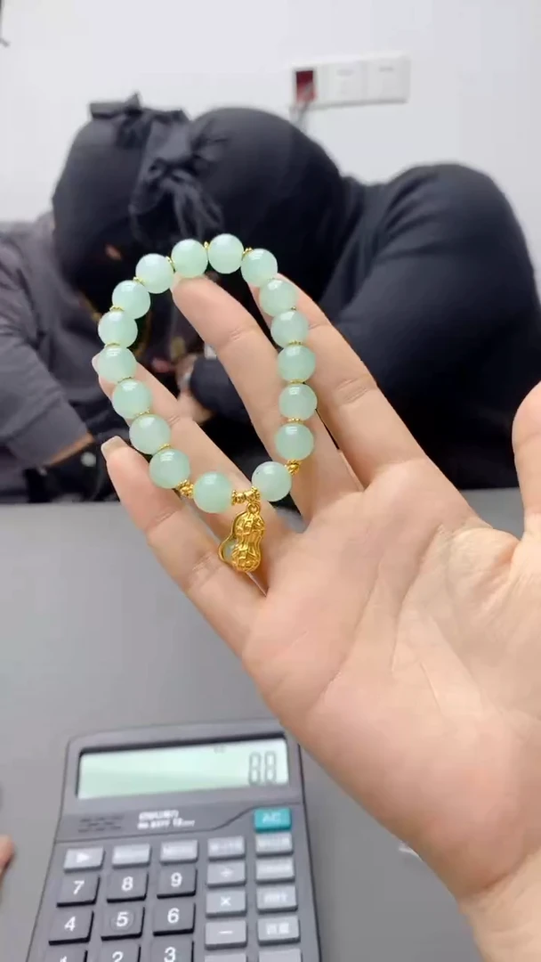【闪购商品】烟晶手链未镶嵌好事花生手链