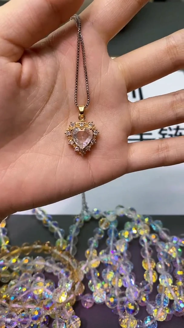 【闪购商品】紫晶颈饰未镶嵌03