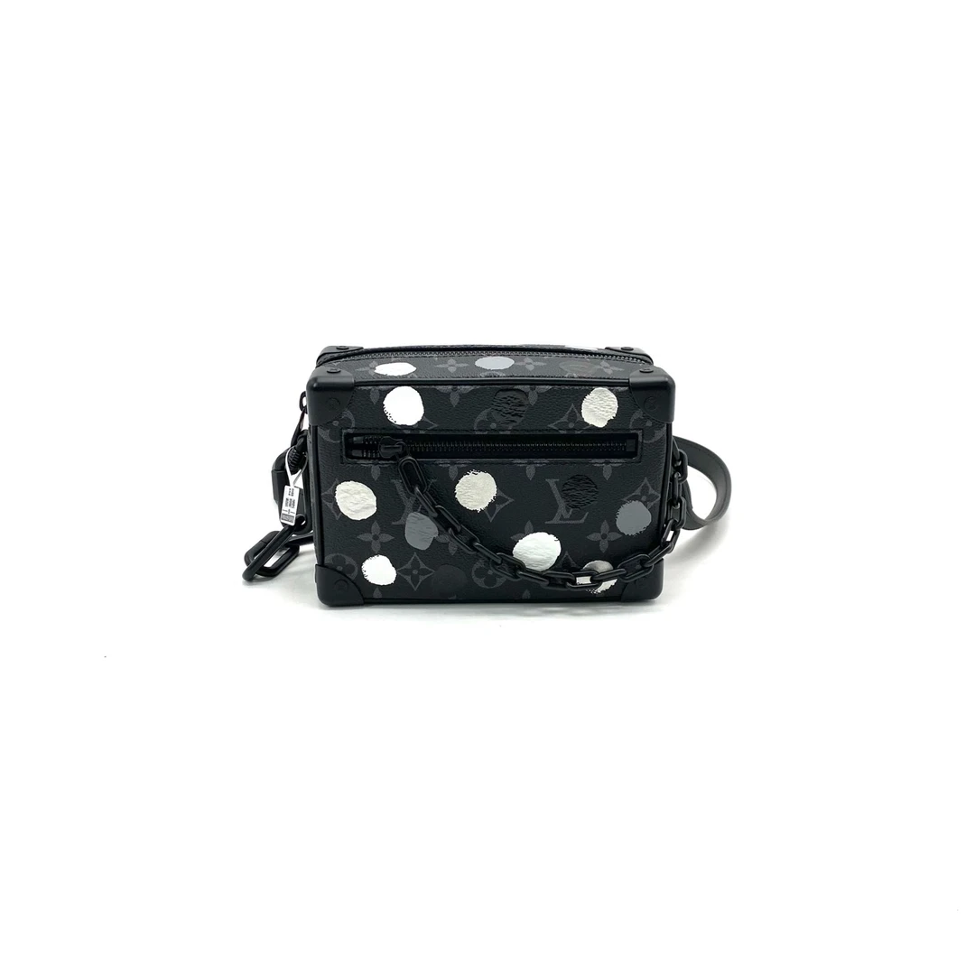 99新 LouisVuitton/路易威登 草间弥生限量mini soft trunk18/12