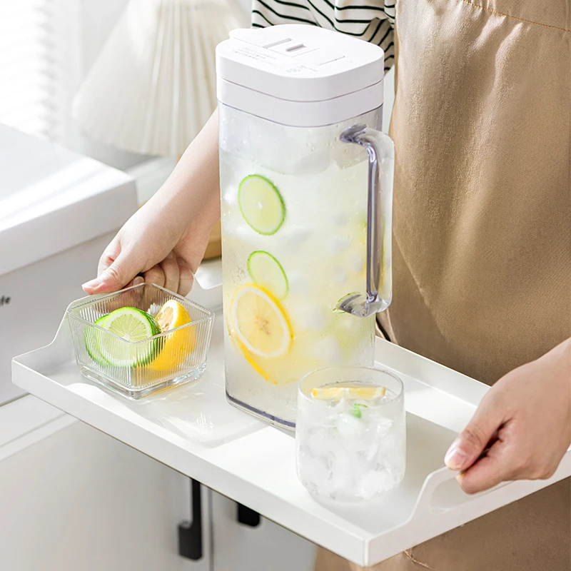 日本asvel食品级耐高温塑料冷水壶家用大容量柠檬冰箱冷藏凉水壶