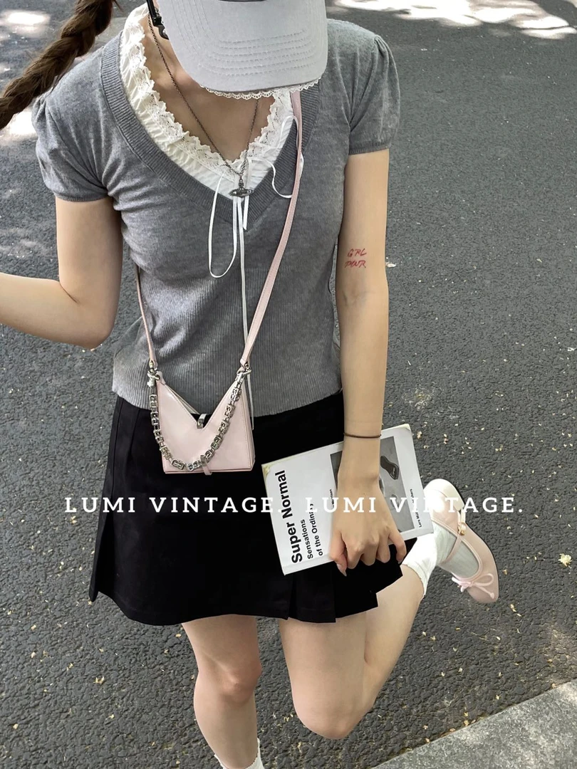 95新 Givenchy/纪梵希 小号粉色cut out包59076261